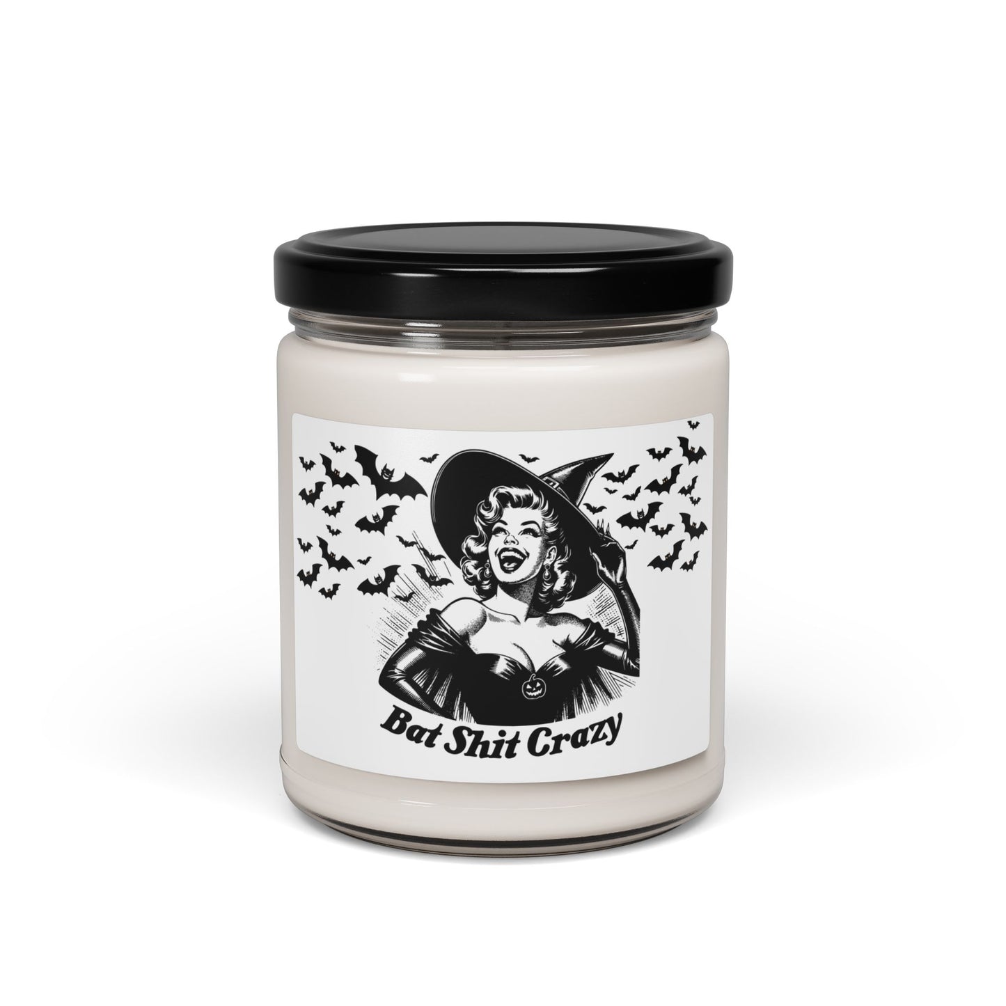 Scented Soy Candle - Halloween Bat Shit Crazy