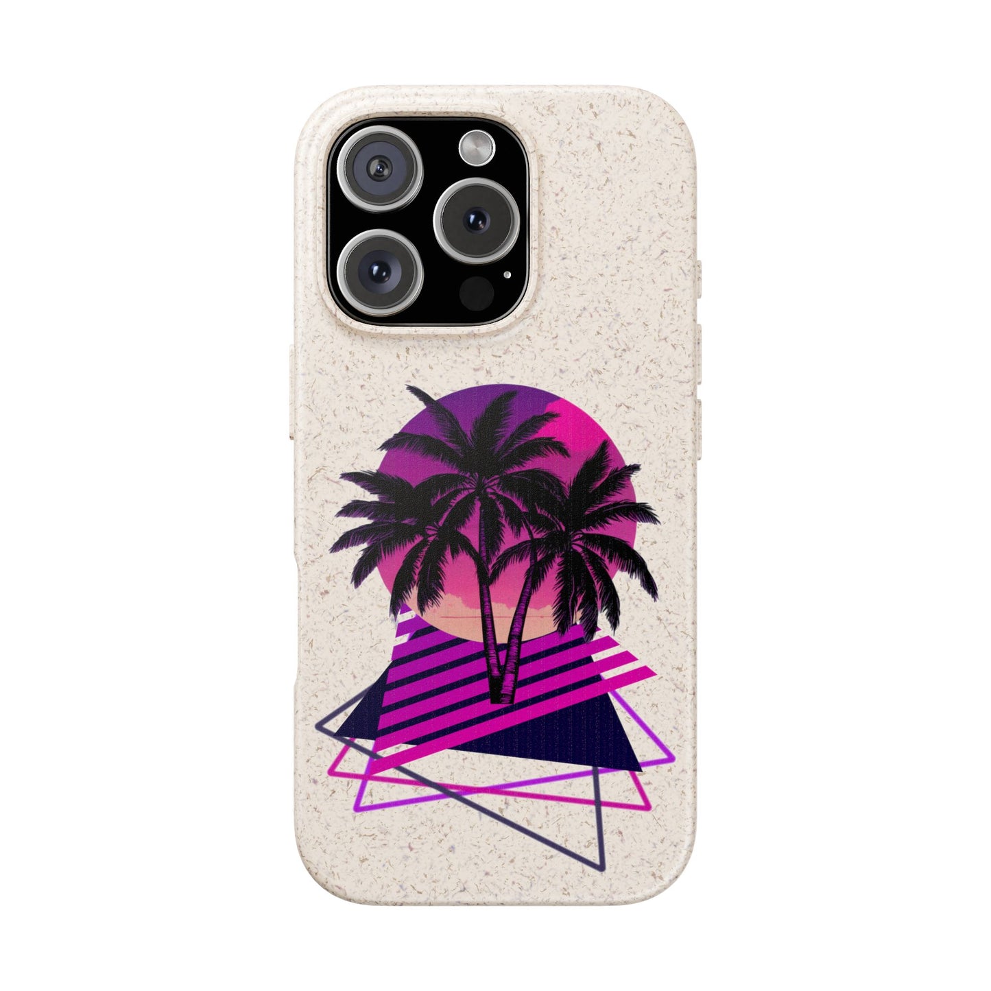 Biodegradable Phone Case | Neon Palms
