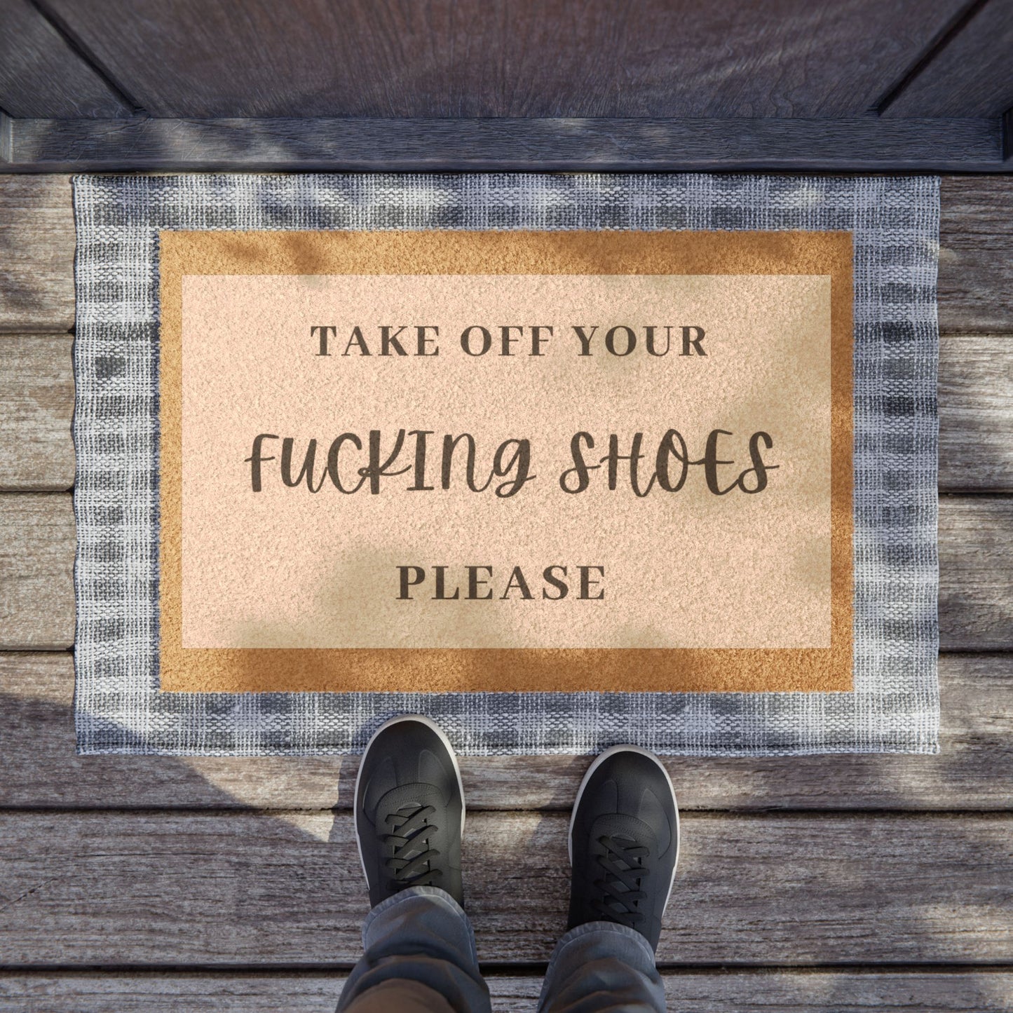 Outdoor Doormat | Shoes off