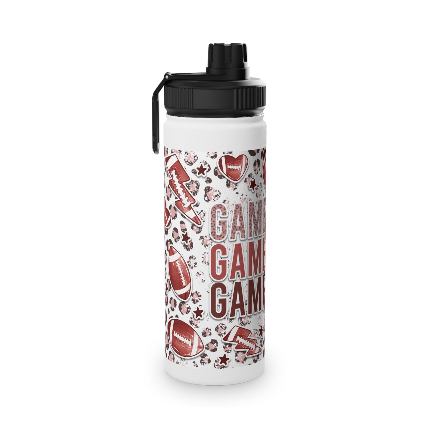 Stainless Steel Water Bottle | Game Day