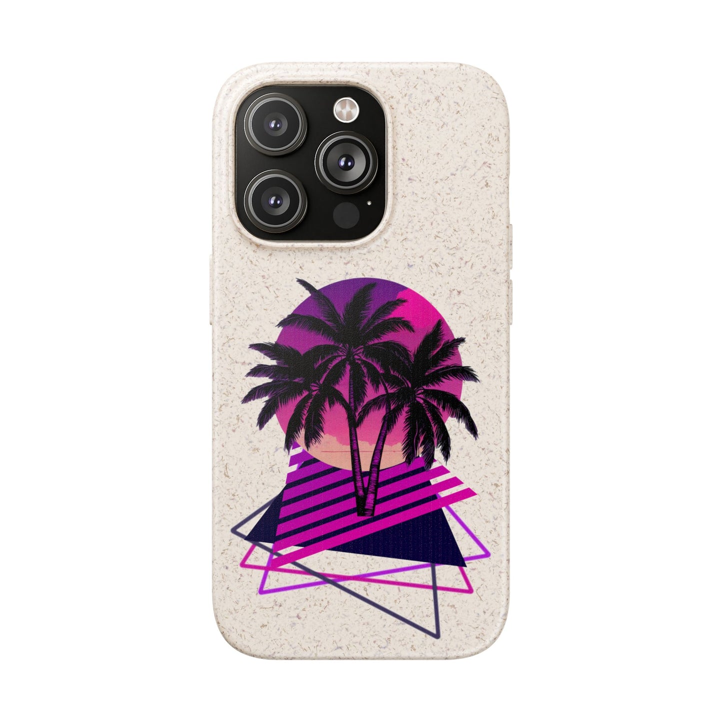 Biodegradable Phone Case | Neon Palms
