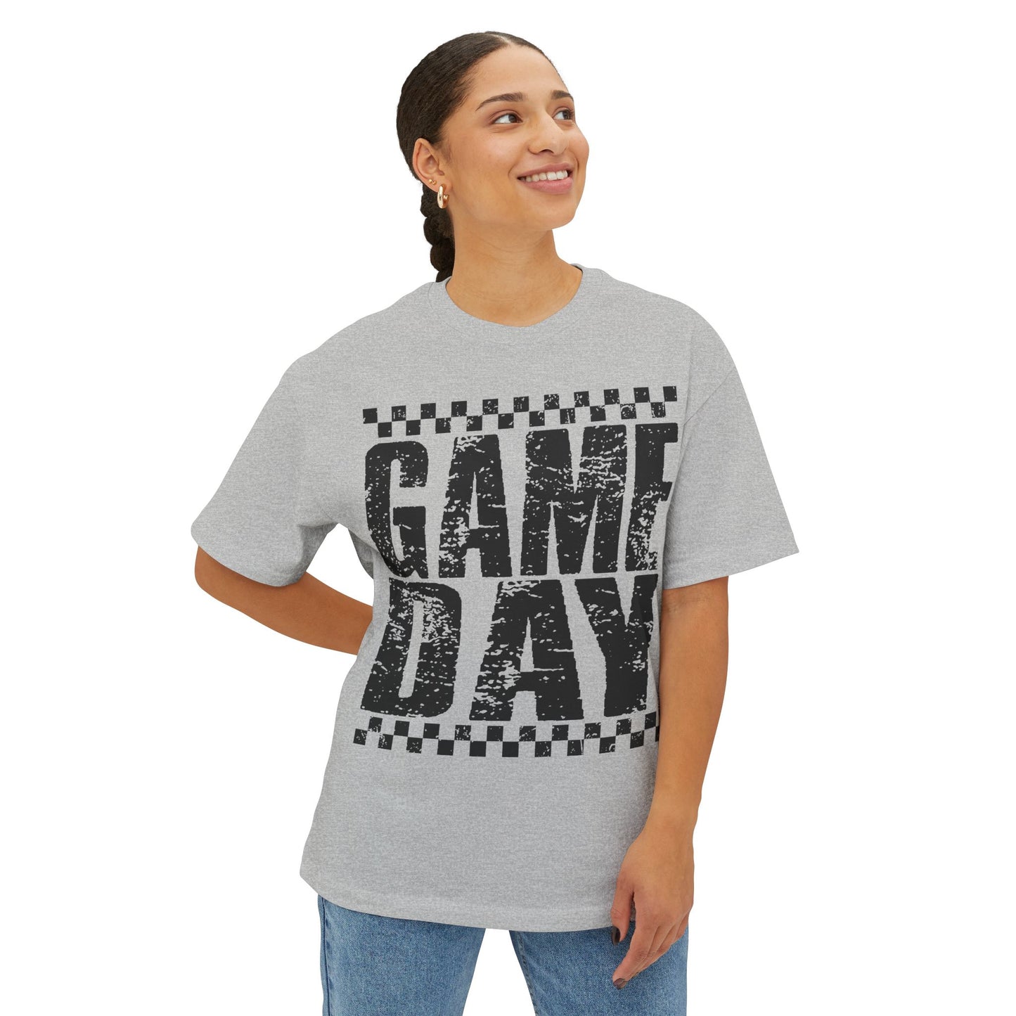 Oversized Boxy Tee | Game Day