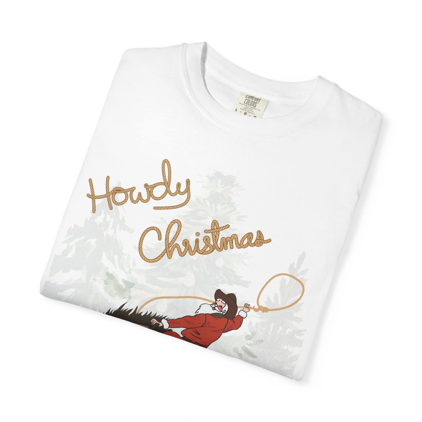 Cotton T-Shirt | Howdy Christmas