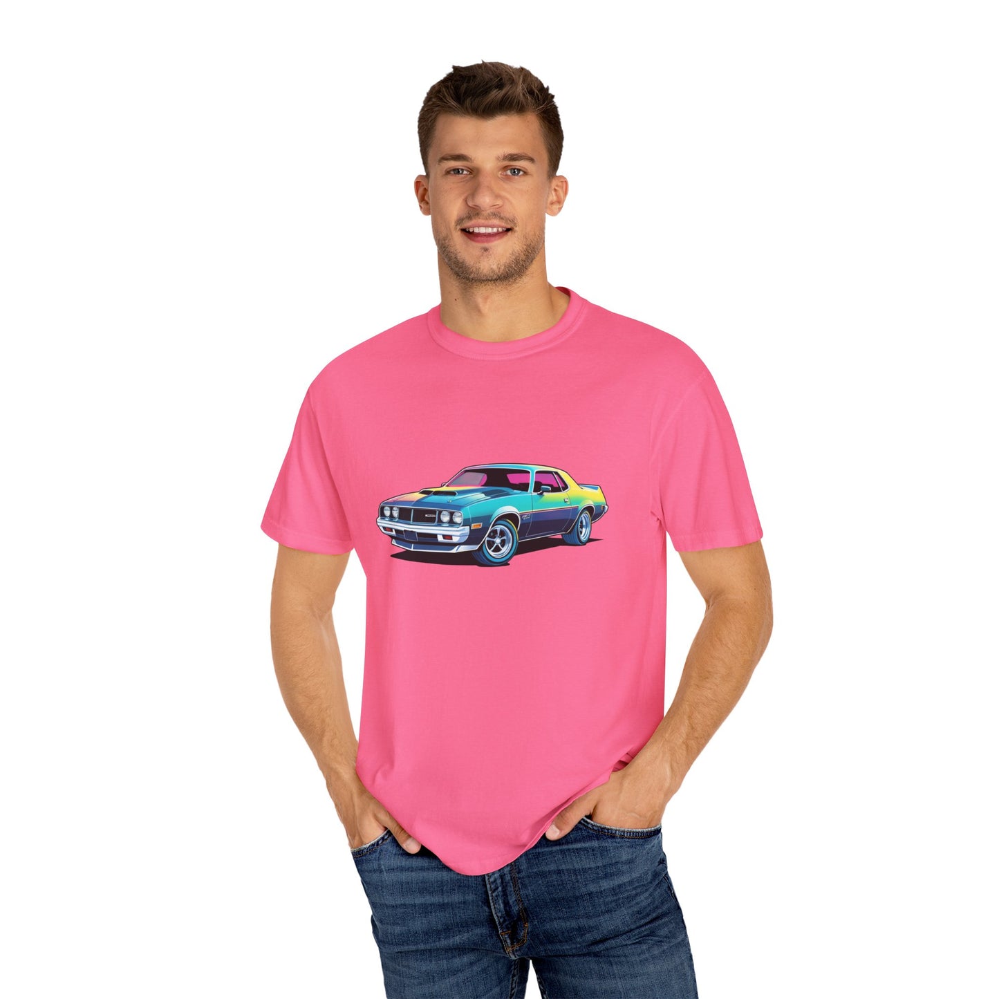 Cotton T-Shirt | Retro Car