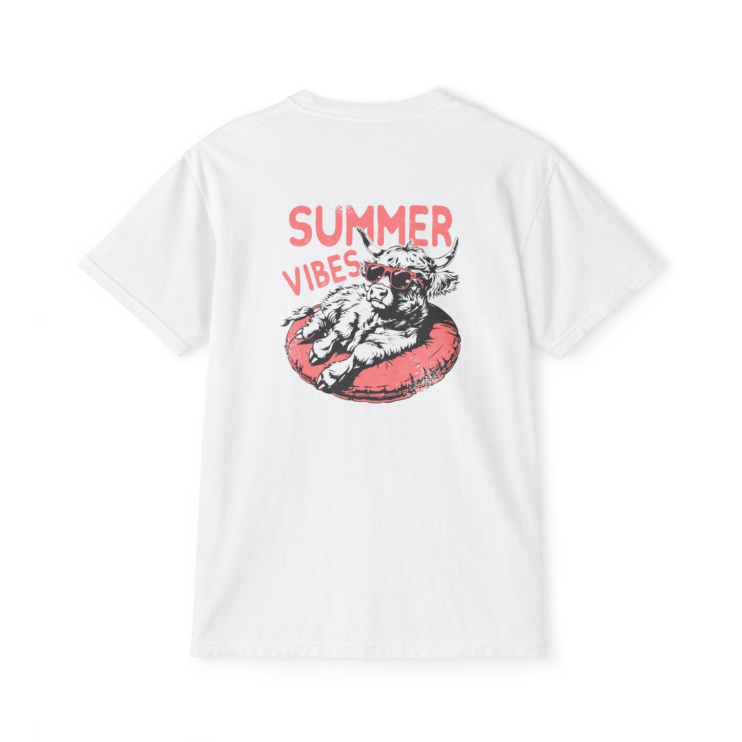 Cotton Pocket T-Shirt | Summer Vibes