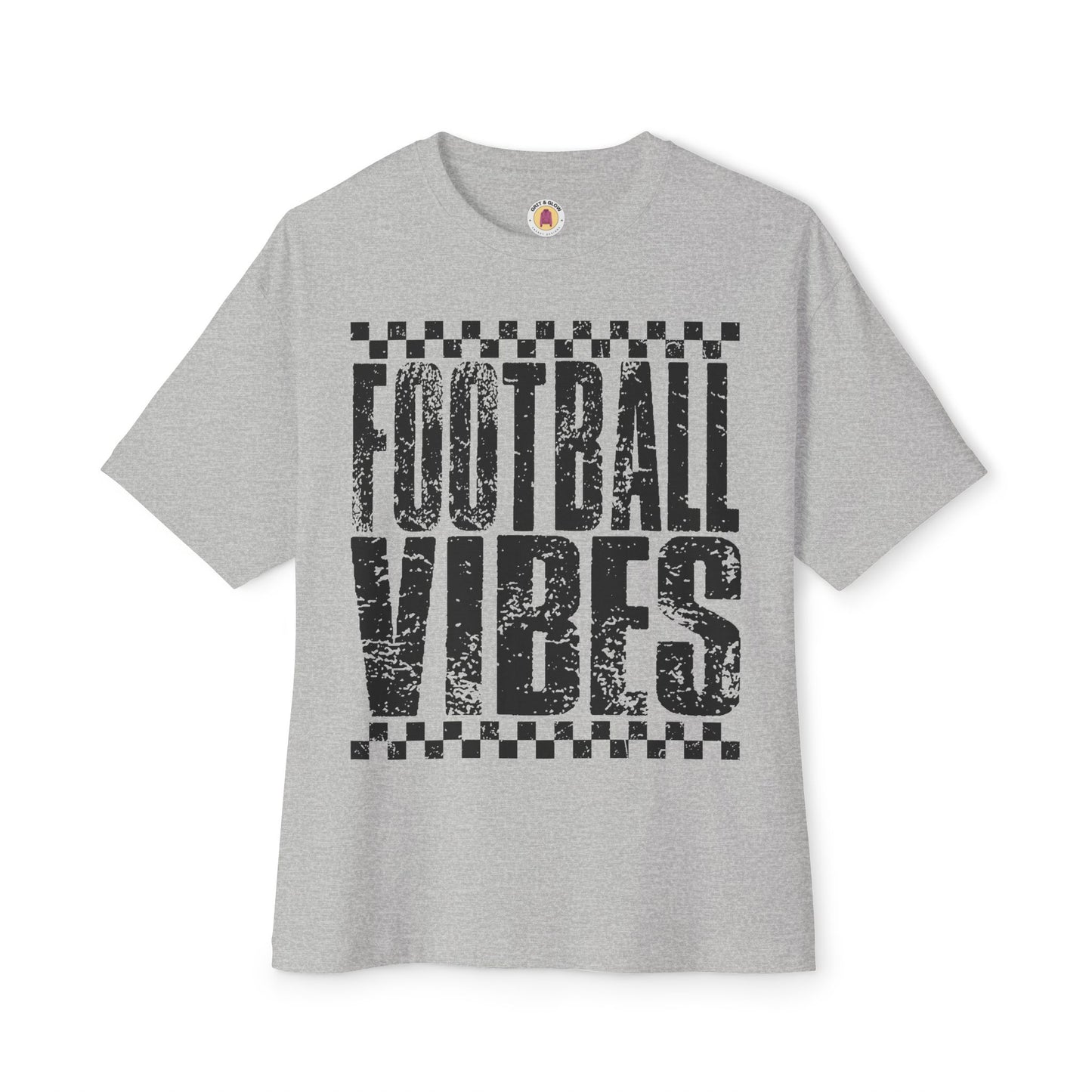 Oversized Boxy Tee | Football Vibes
