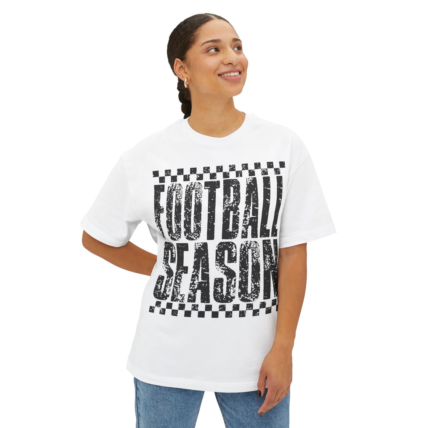 Oversized Boxy Tee | Football Season