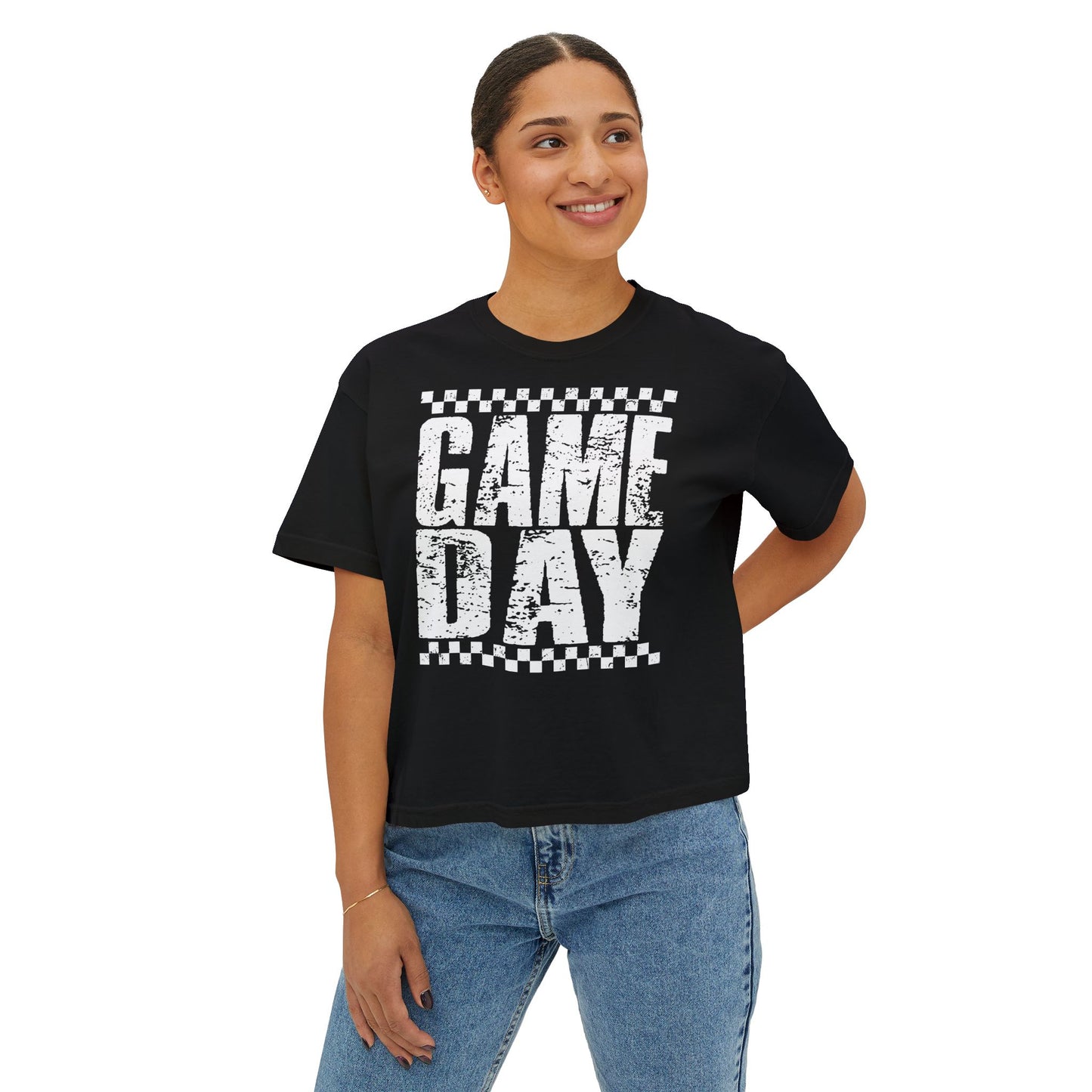 Women's Boxy Tee | Game Day