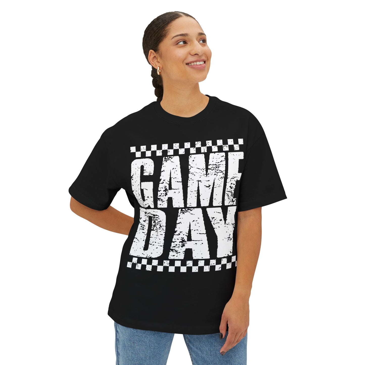 Oversized Boxy Tee | Game Day