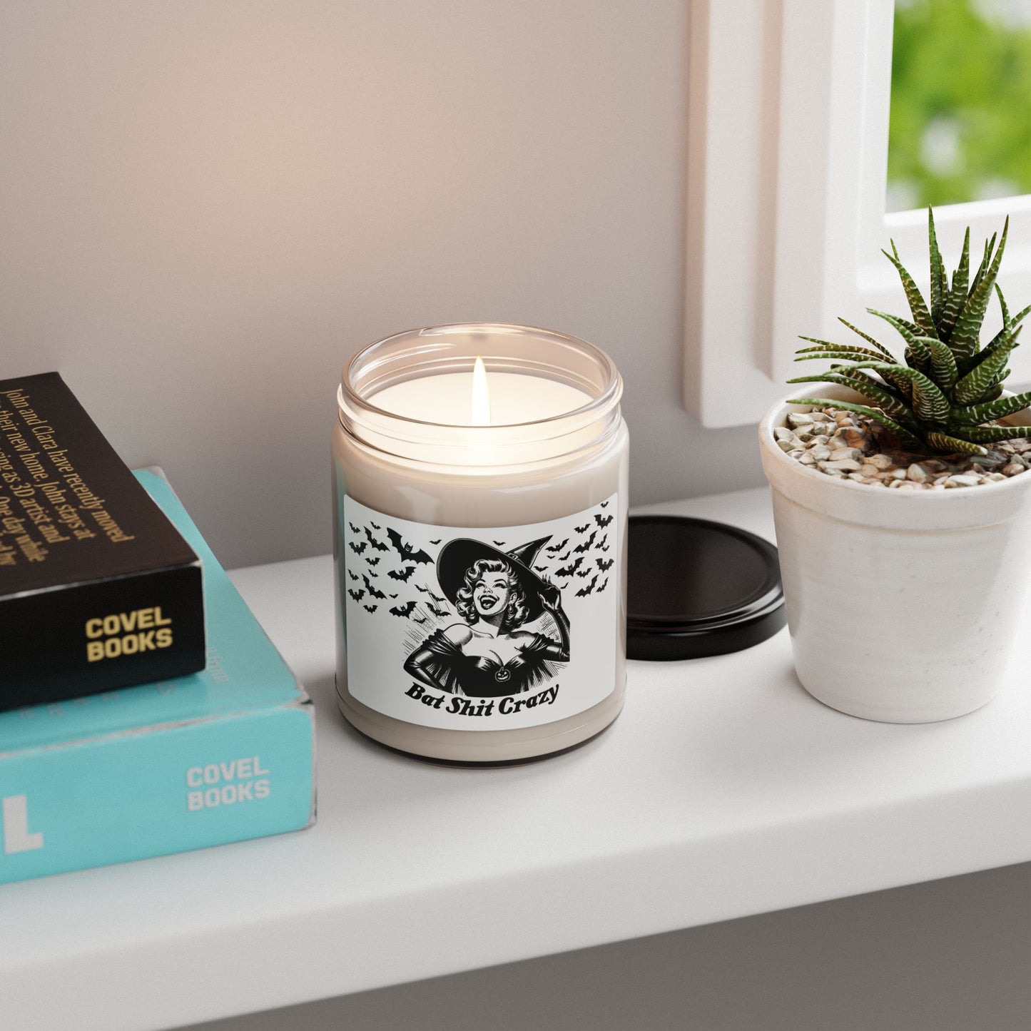 Scented Soy Candle - Halloween Bat Shit Crazy