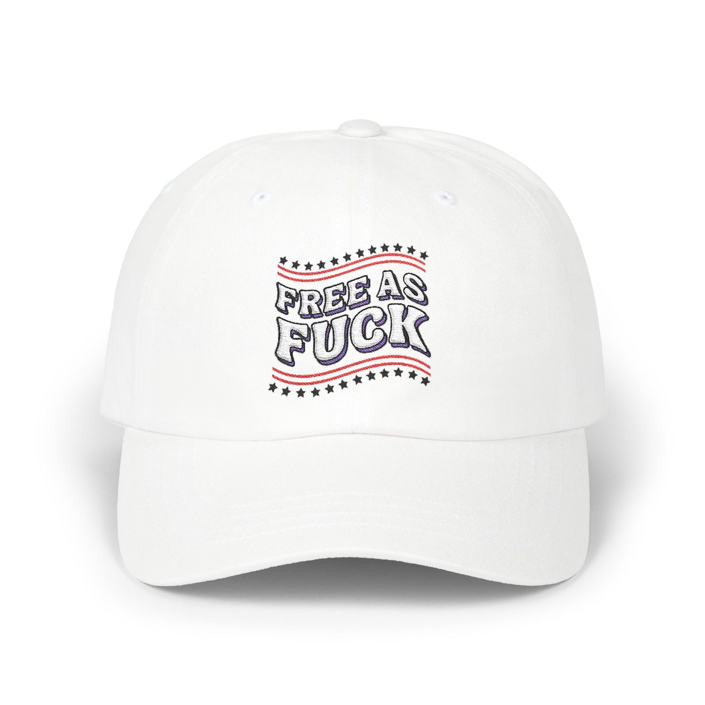 Embroidered Classic Hat | Free As F*ck