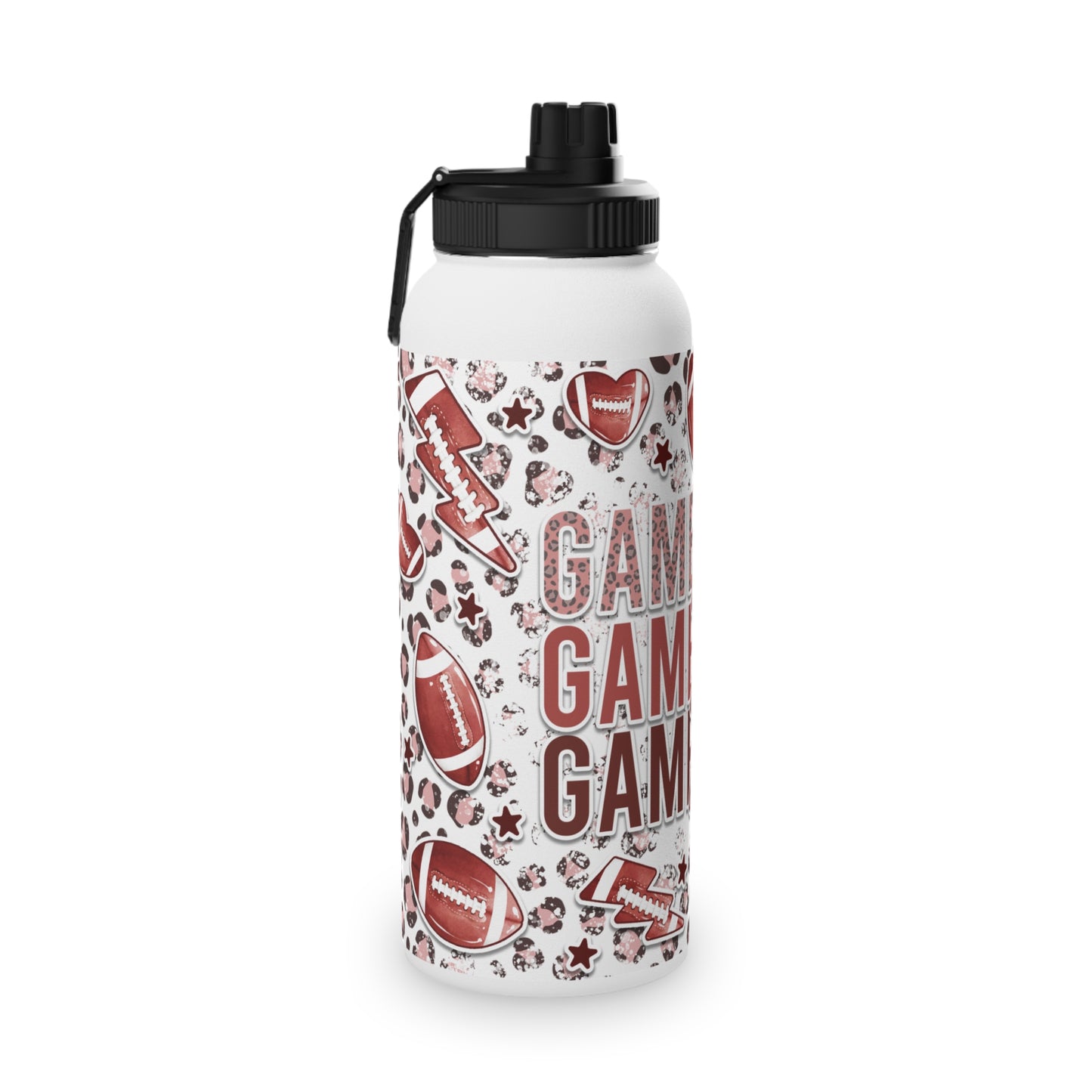 Stainless Steel Water Bottle | Game Day