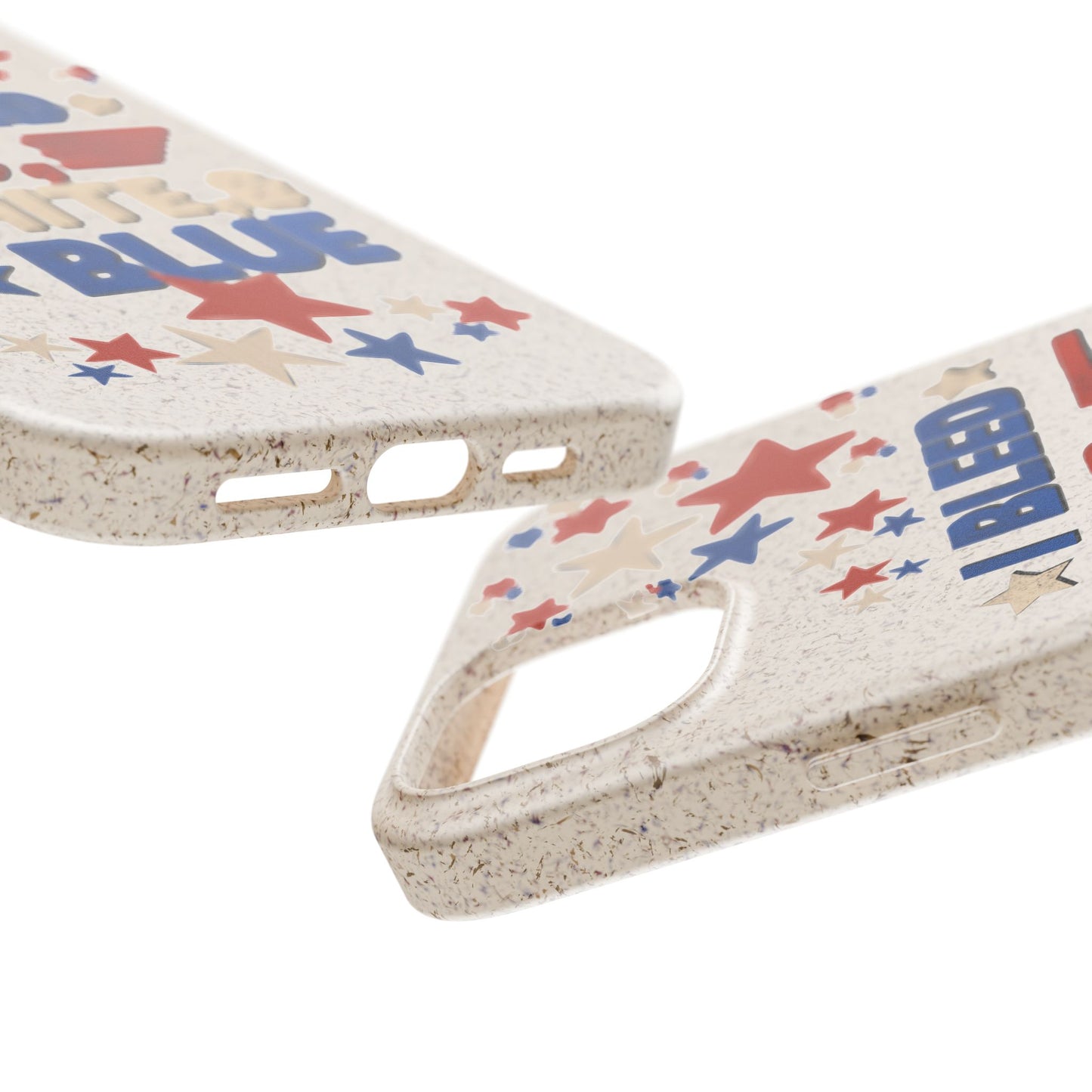 Biodegradable Phone Case | I Bleed Red, White, & Blue