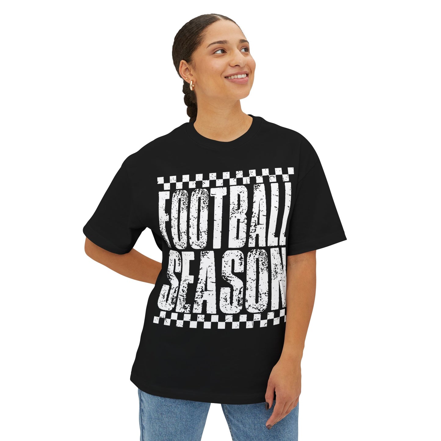 Oversized Boxy Tee | Football Season