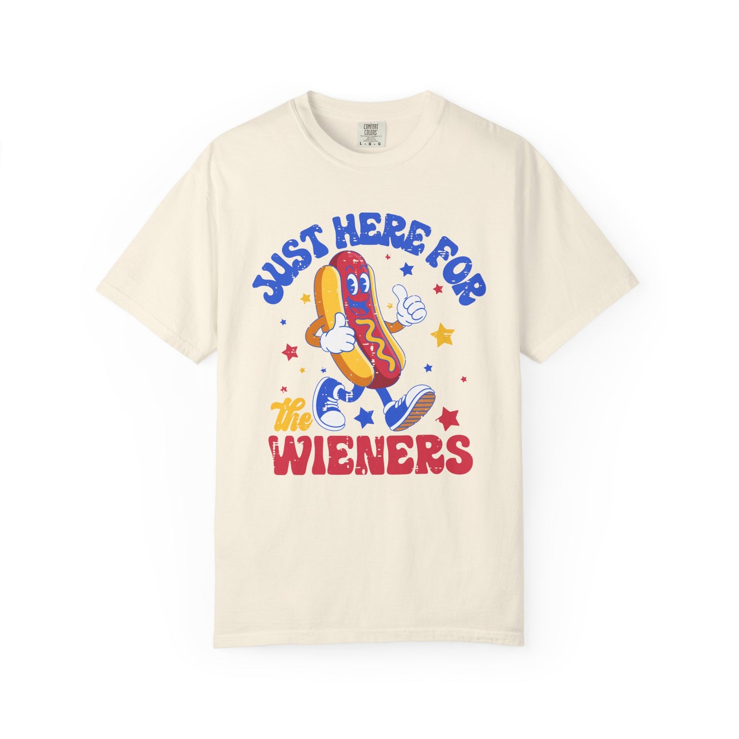 Cotton T-Shirt | Here for Wieners