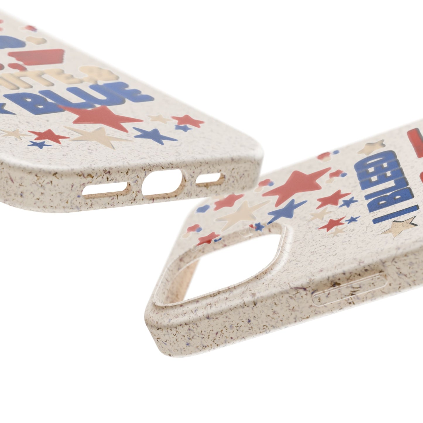 Biodegradable Phone Case | I Bleed Red, White, & Blue