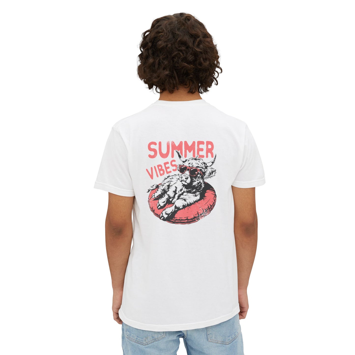 Cotton Pocket T-Shirt | Summer Vibes