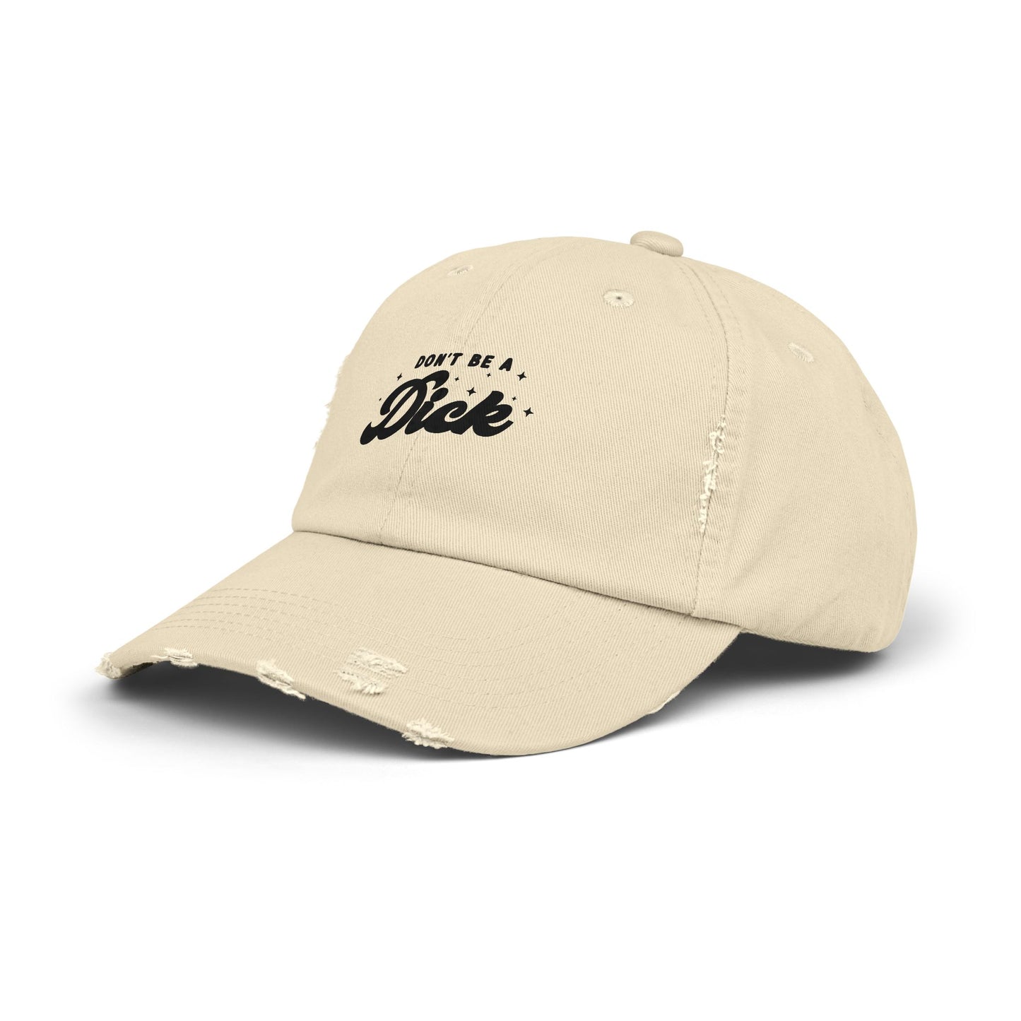 Distressed Ball Cap | Don't Be A Dick