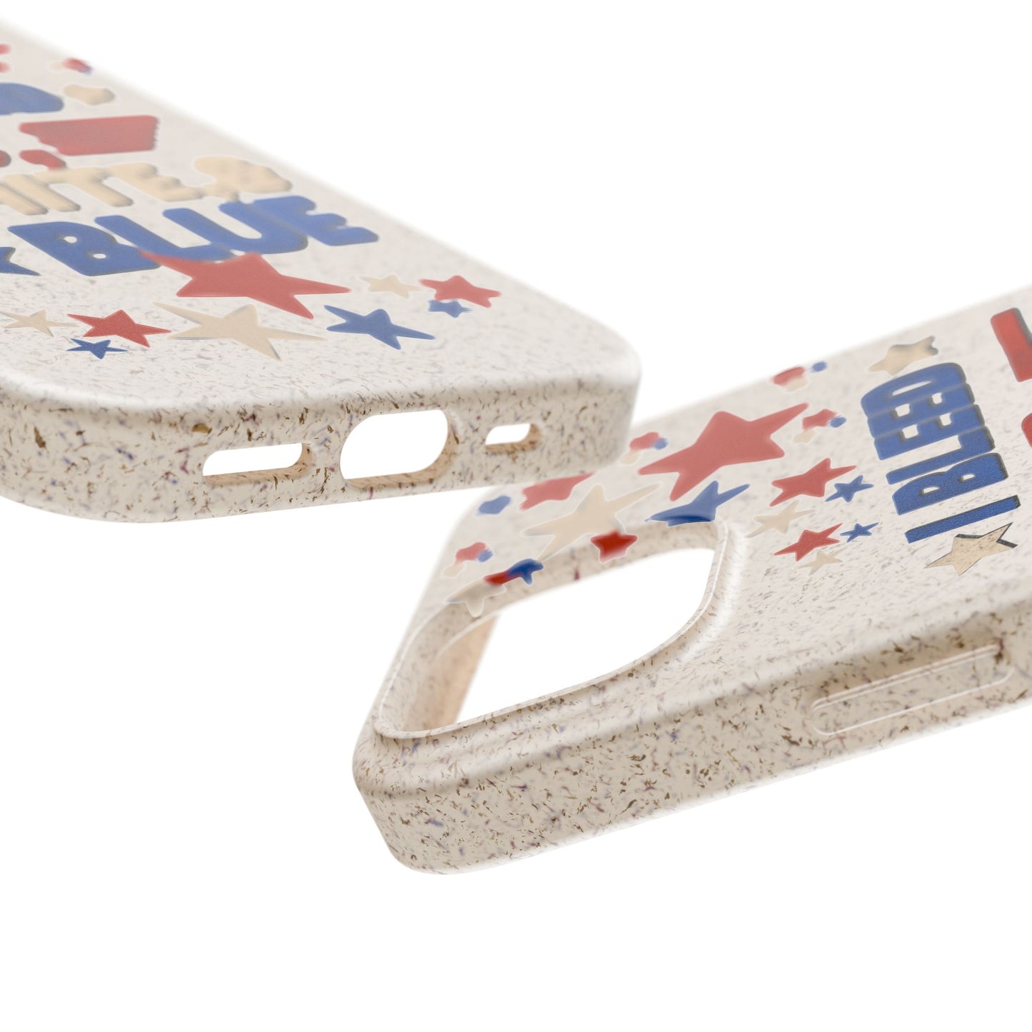 Biodegradable Phone Case | I Bleed Red, White, & Blue