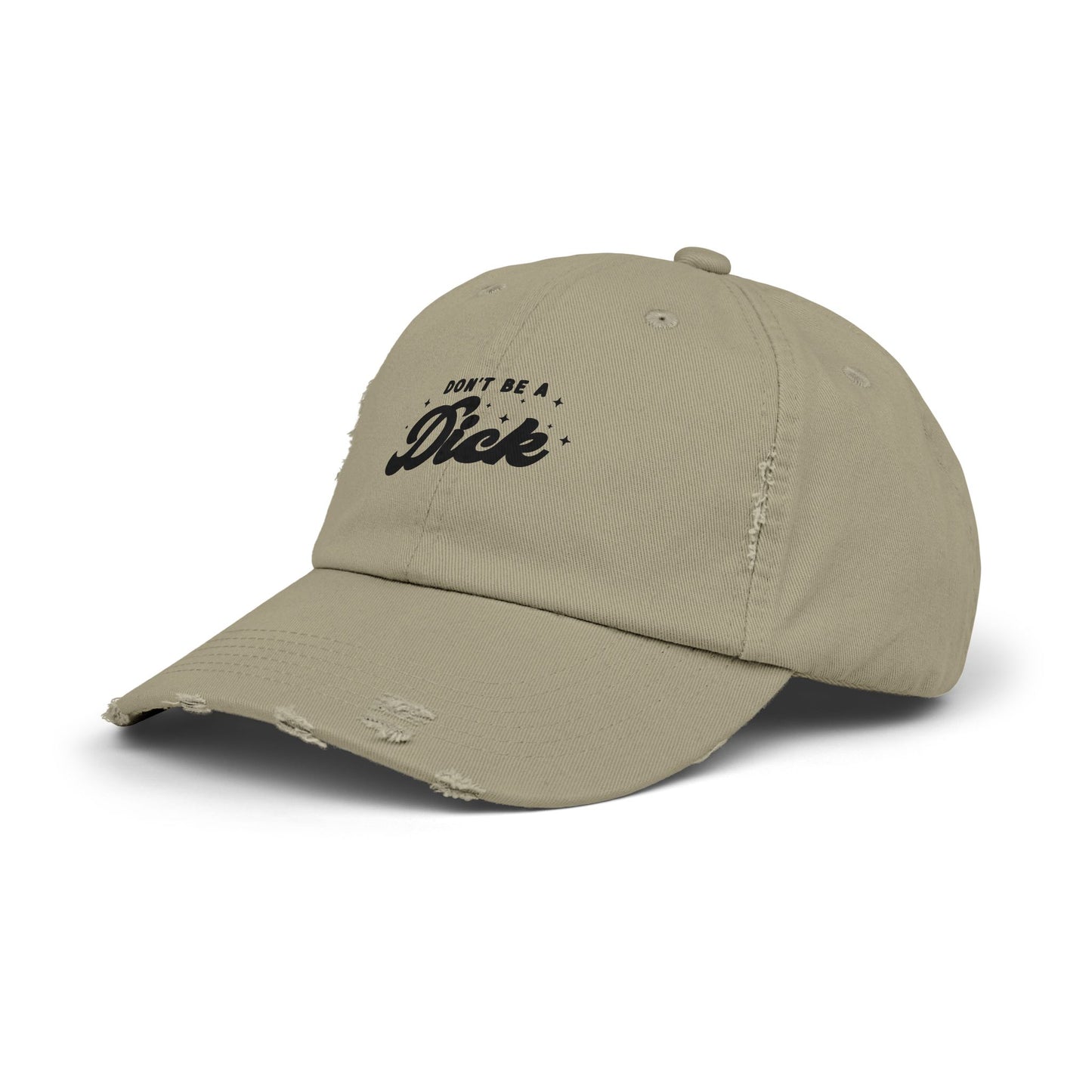 Distressed Ball Cap | Don't Be A Dick