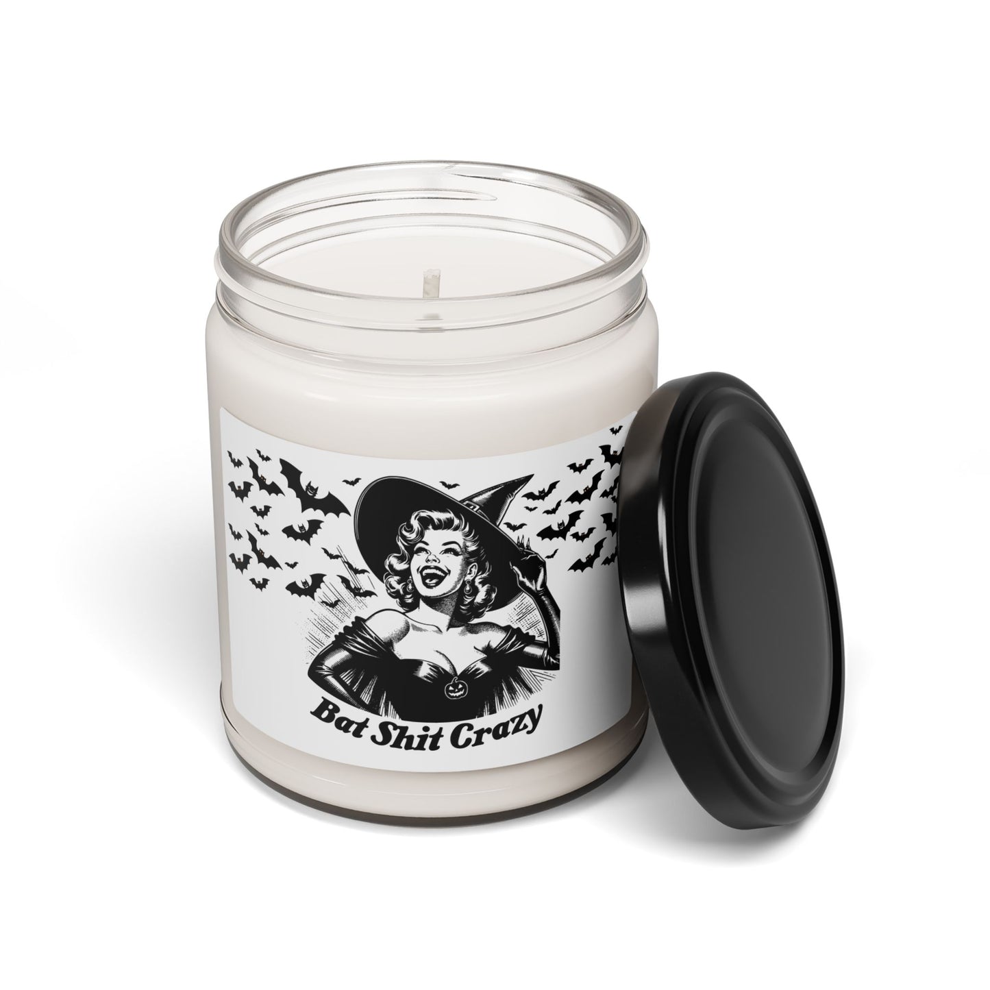 Scented Soy Candle - Halloween Bat Shit Crazy