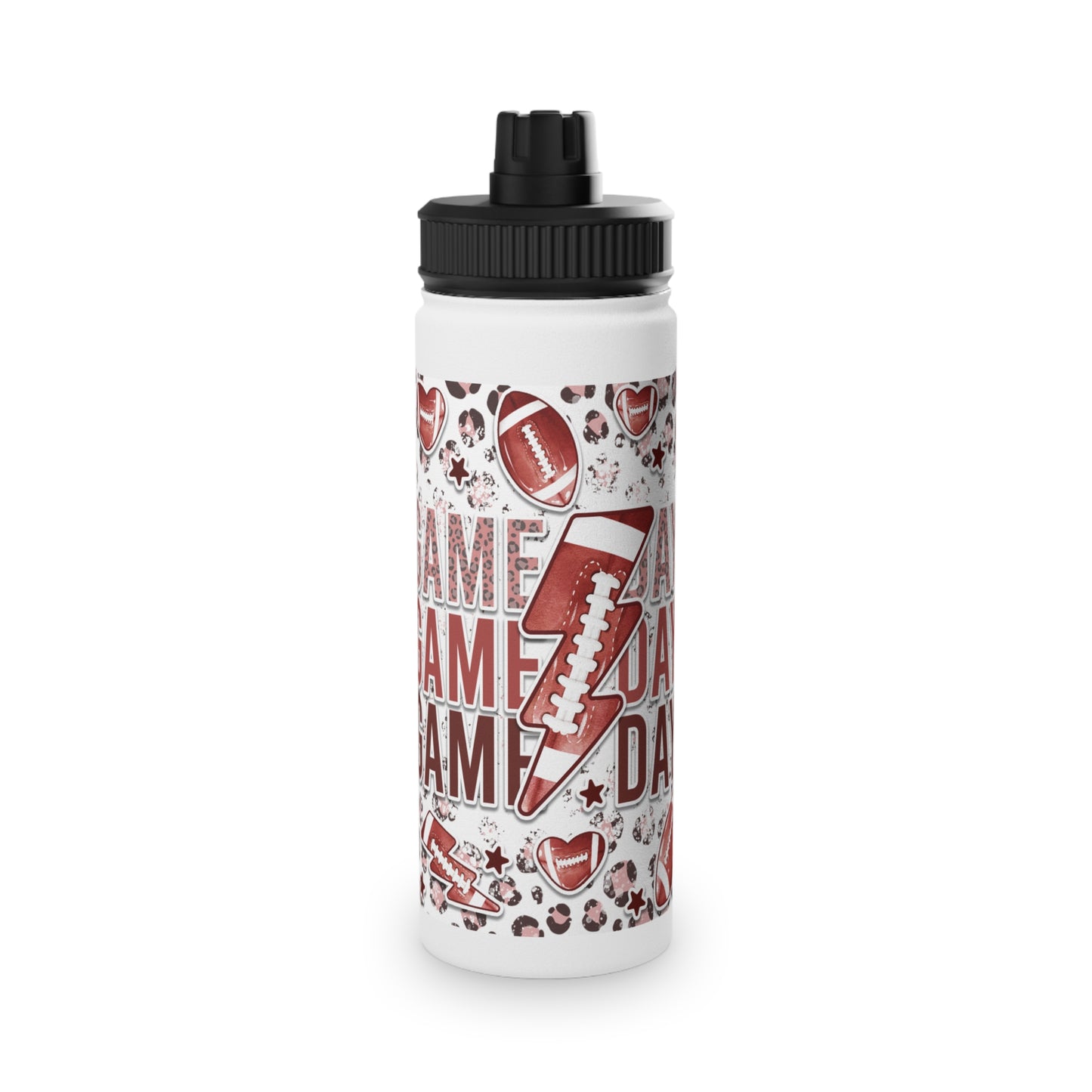 Stainless Steel Water Bottle | Game Day