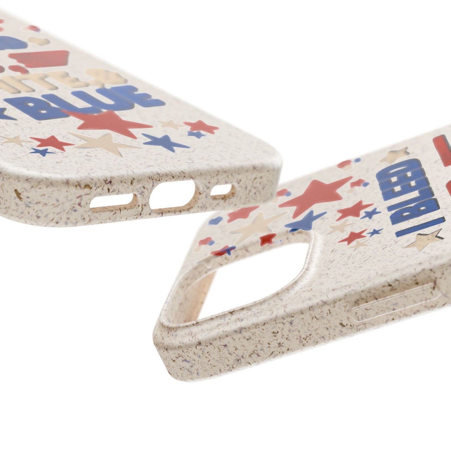Biodegradable Phone Case | I Bleed Red, White, & Blue
