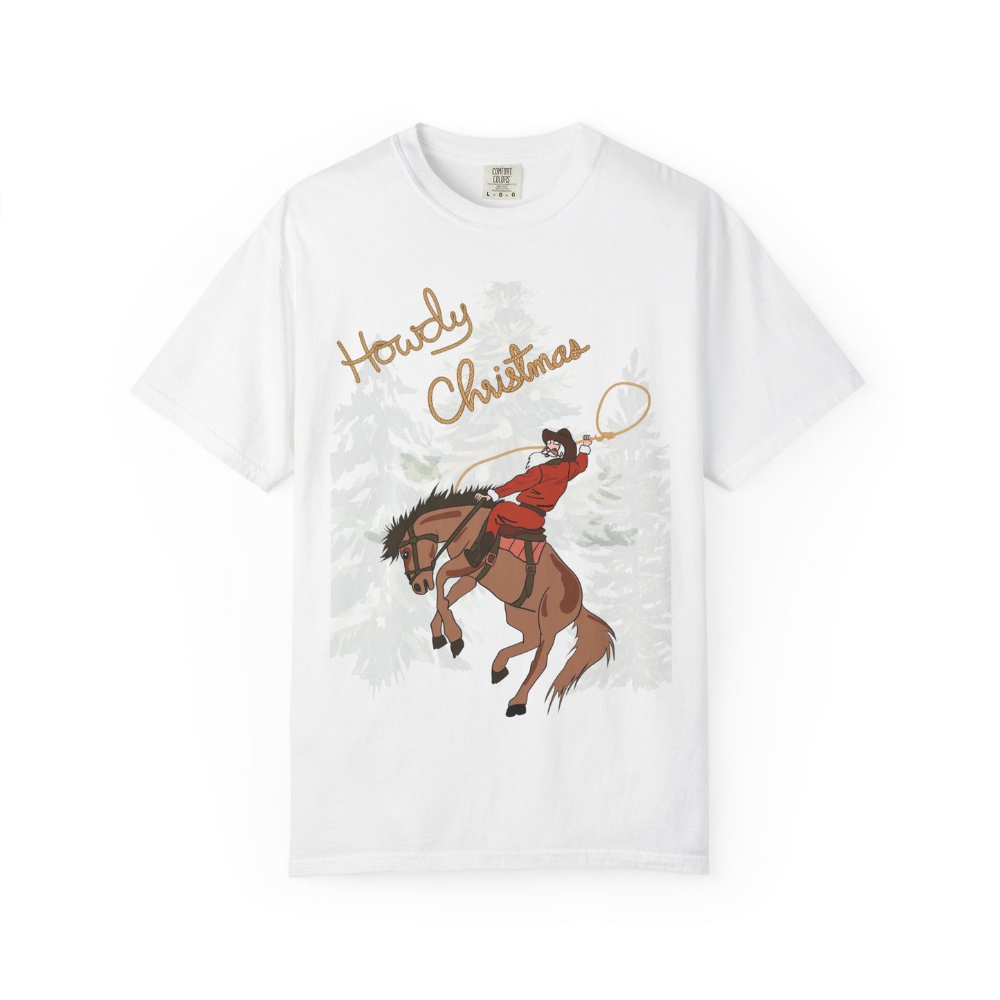 Cotton T-Shirt | Howdy Christmas