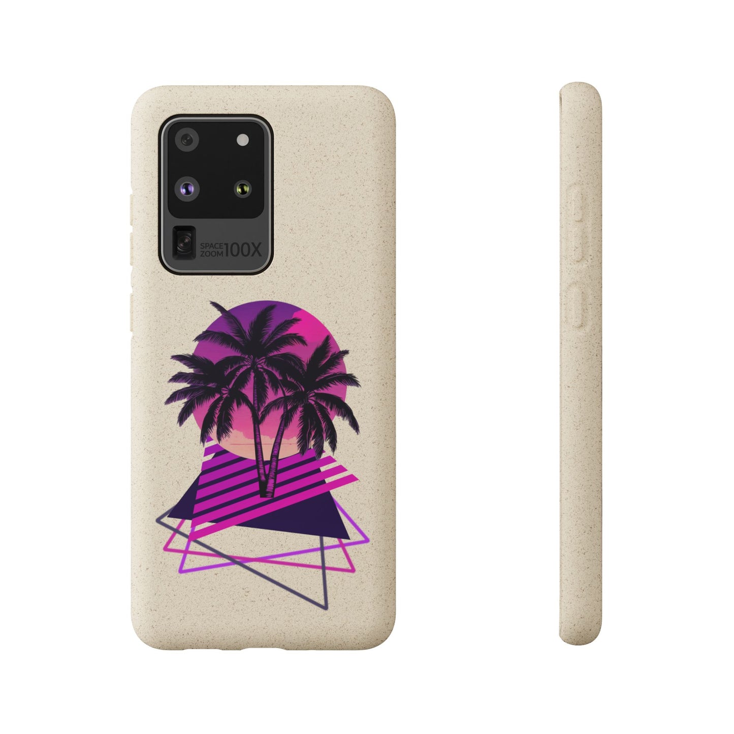Biodegradable Phone Case | Neon Palms