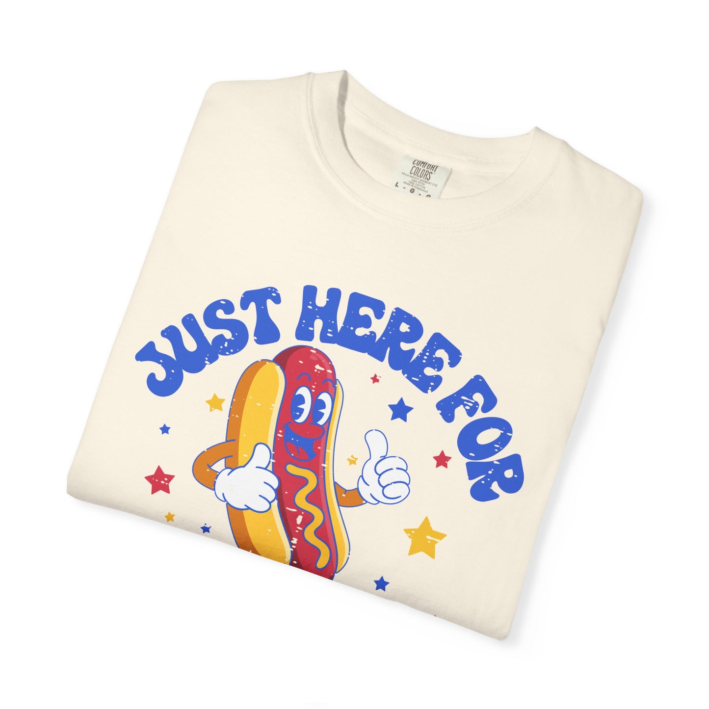 Cotton T-Shirt | Here for Wieners