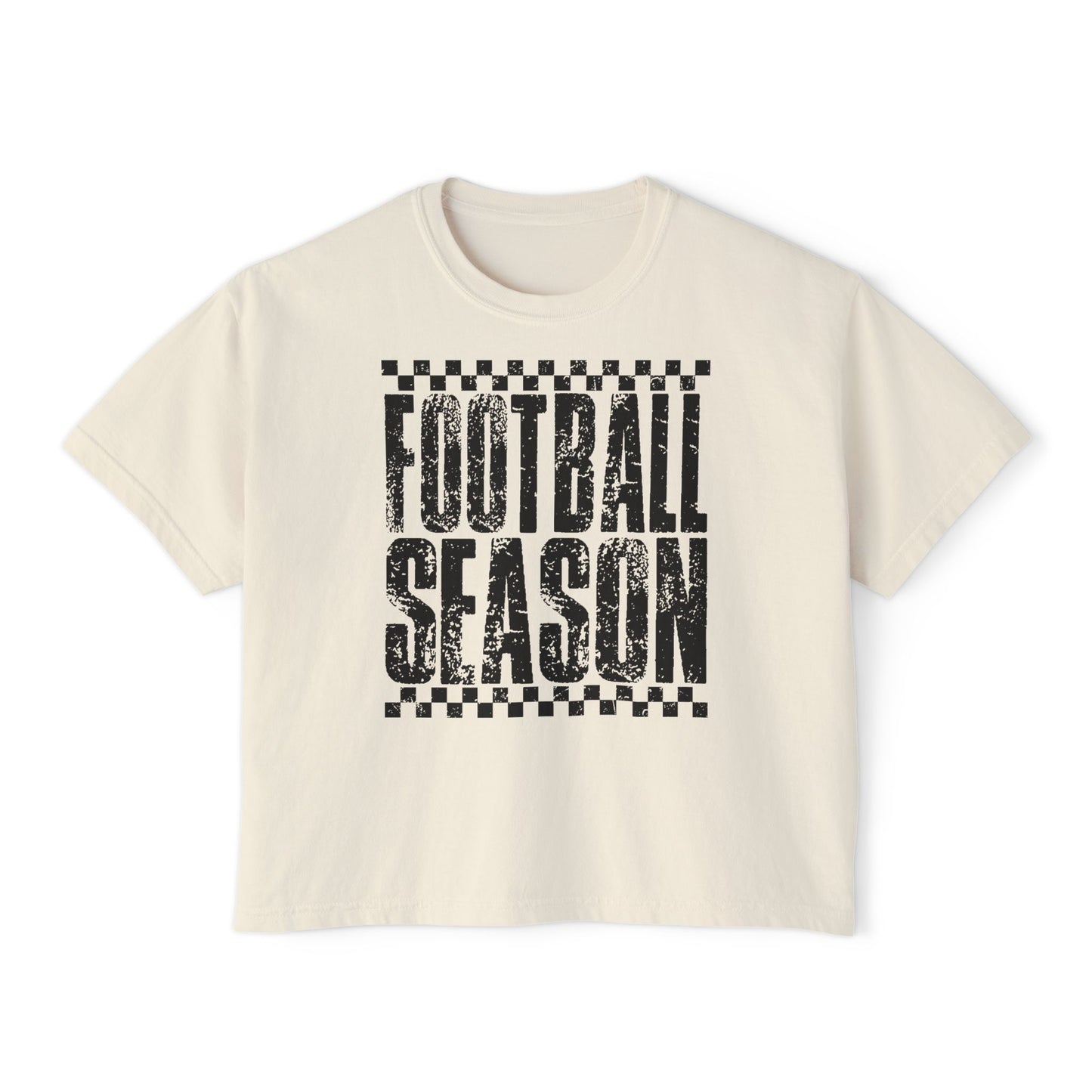 Women's Boxy Tee | Football Season