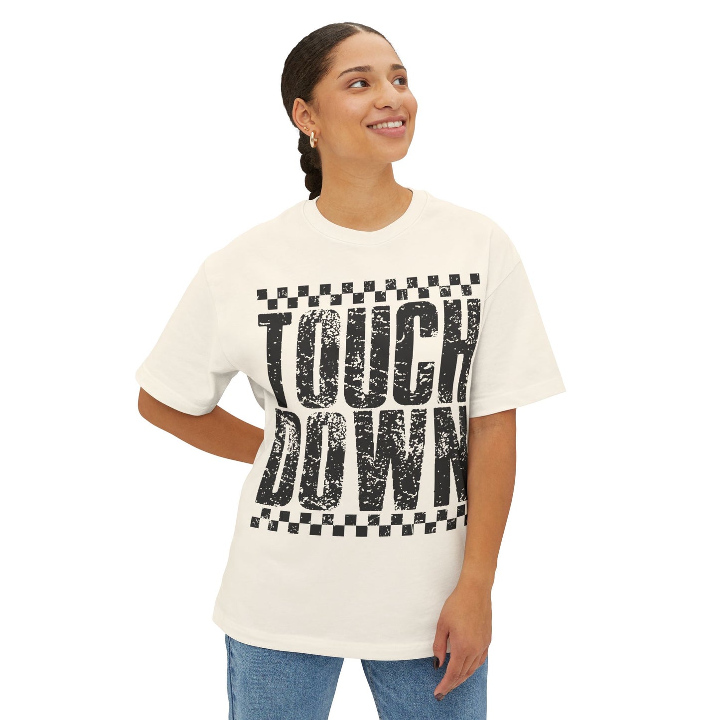 Oversized Boxy Tee | Touchdown