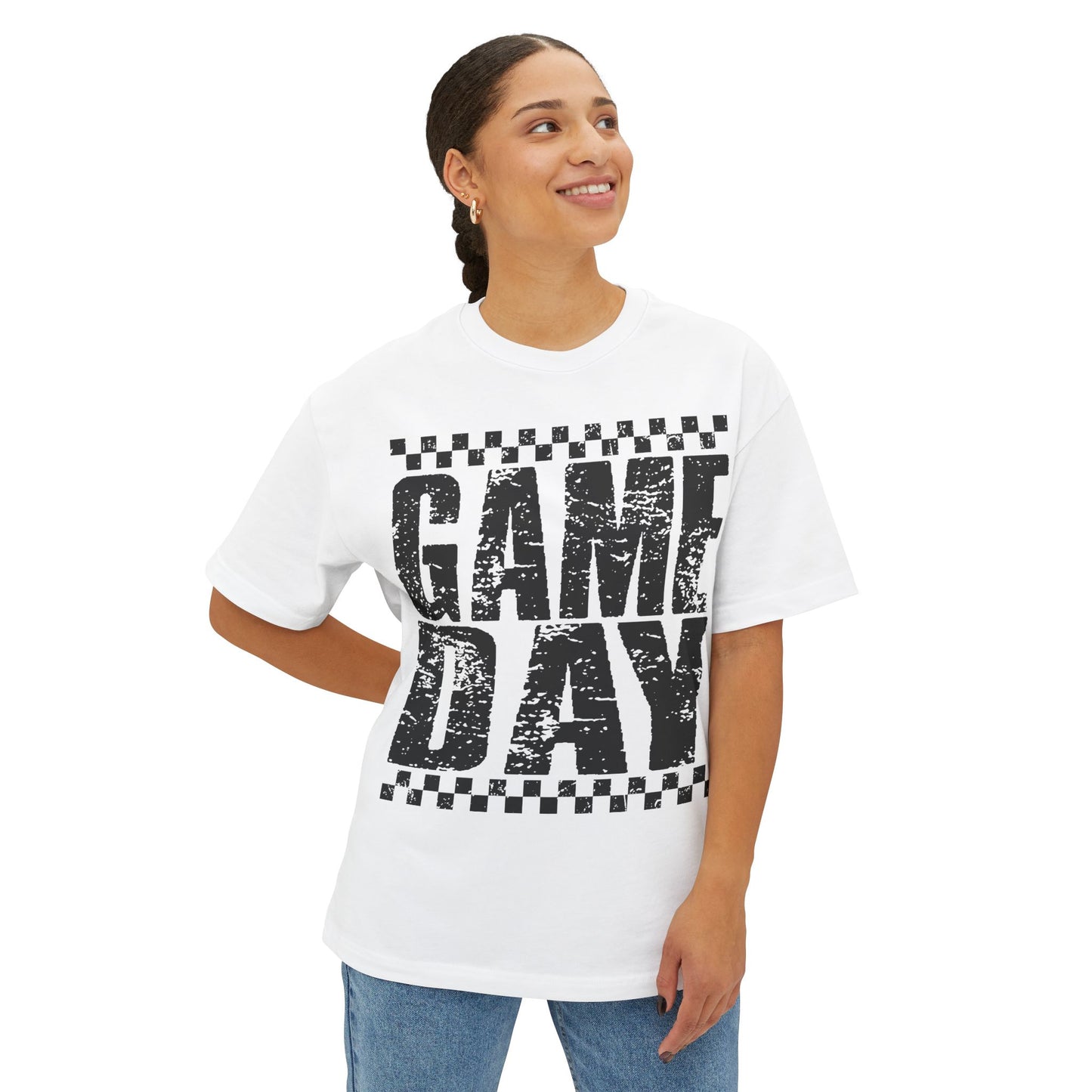 Oversized Boxy Tee | Game Day