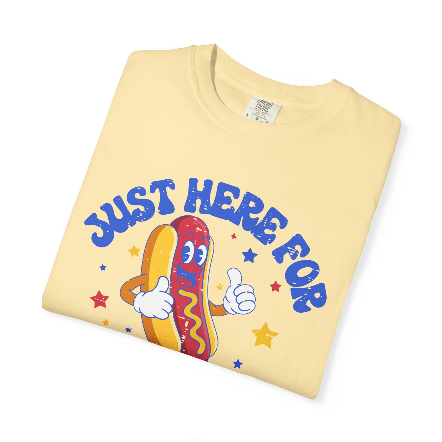Cotton T-Shirt | Here for Wieners