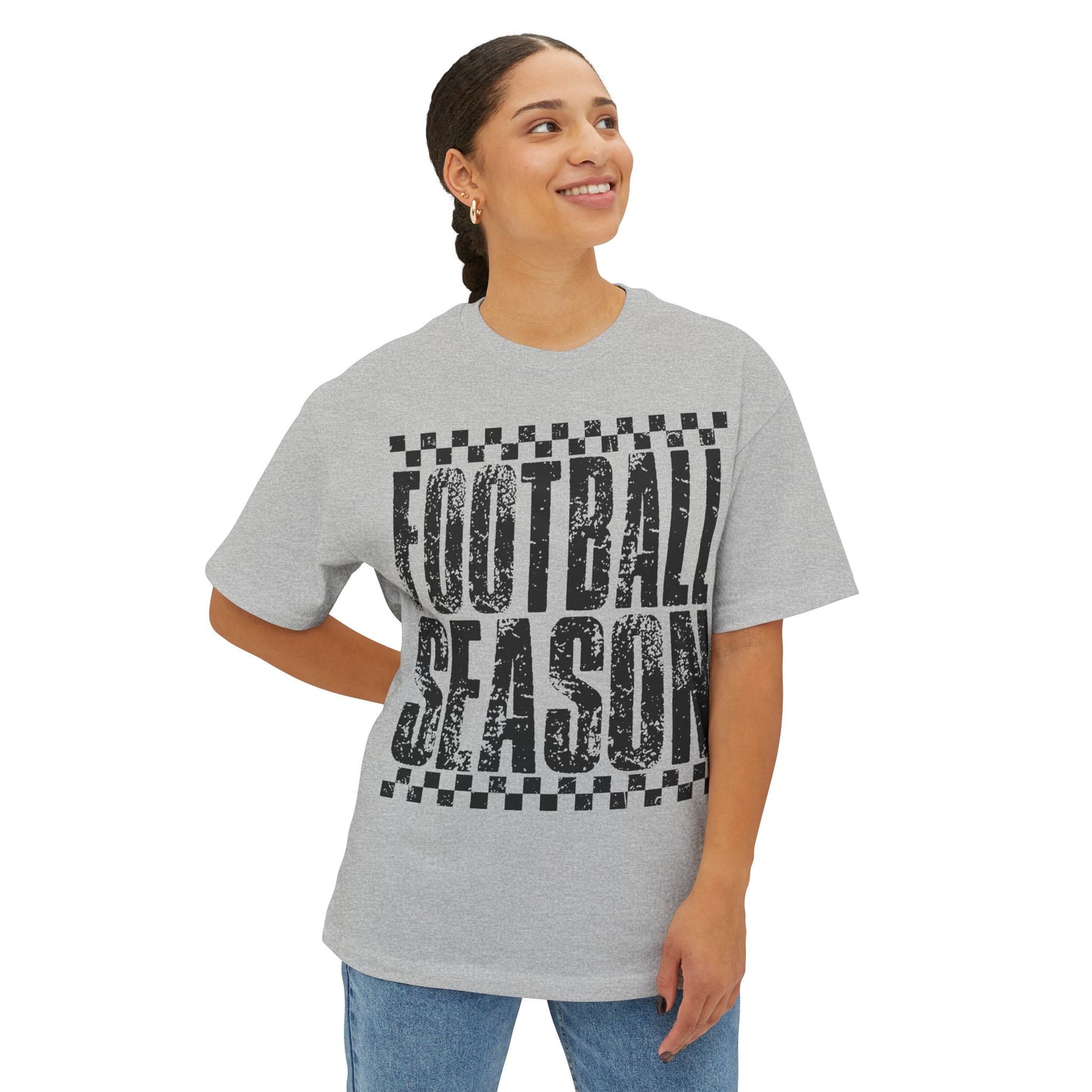 Oversized Boxy Tee | Football Season