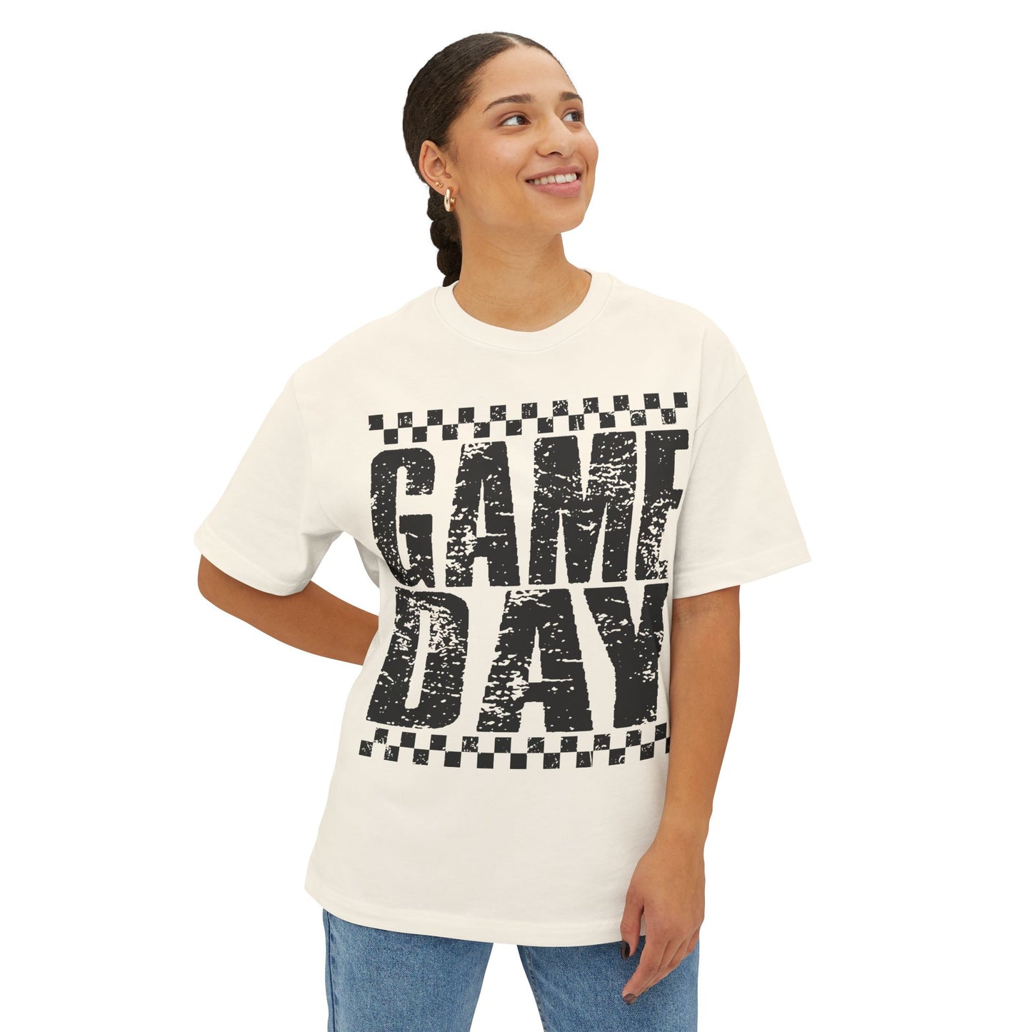 Oversized Boxy Tee | Game Day