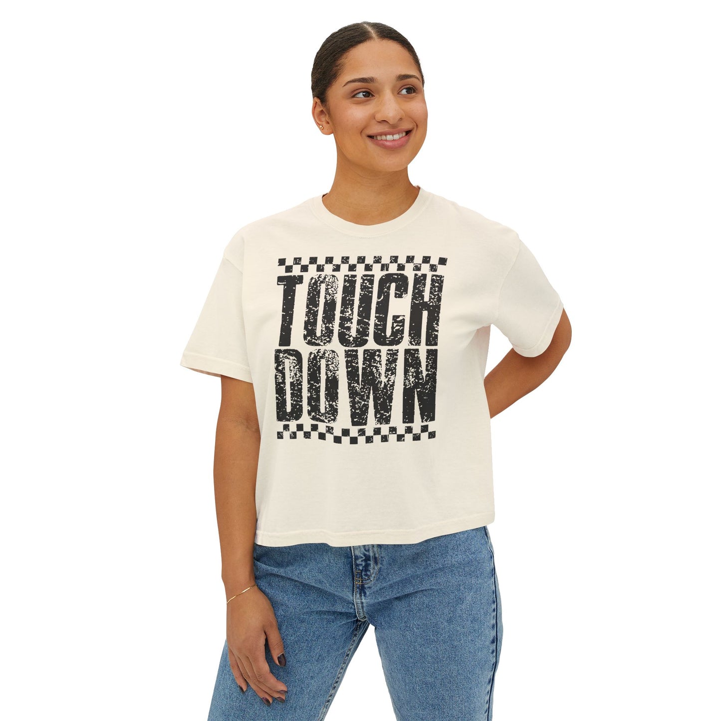 Women's Boxy Tee | Touchdown