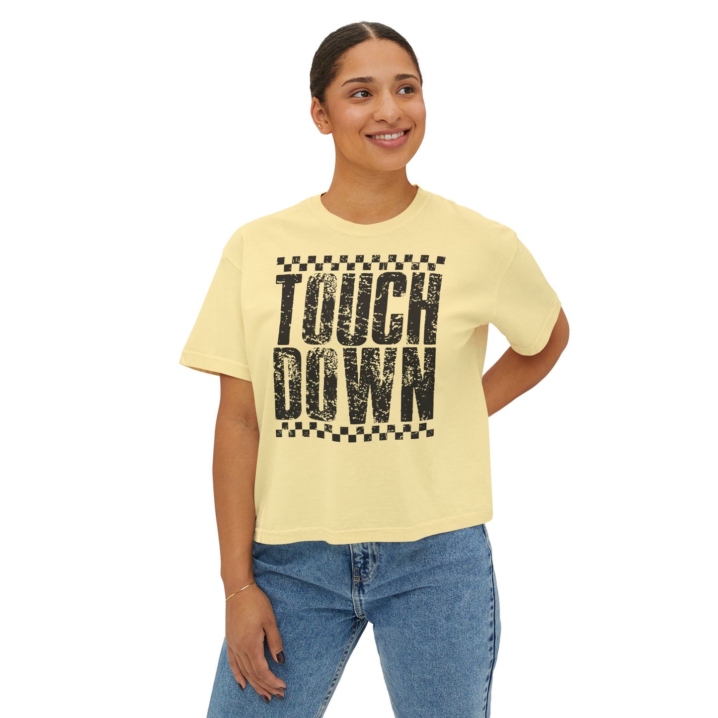 Women's Boxy Tee | Touchdown