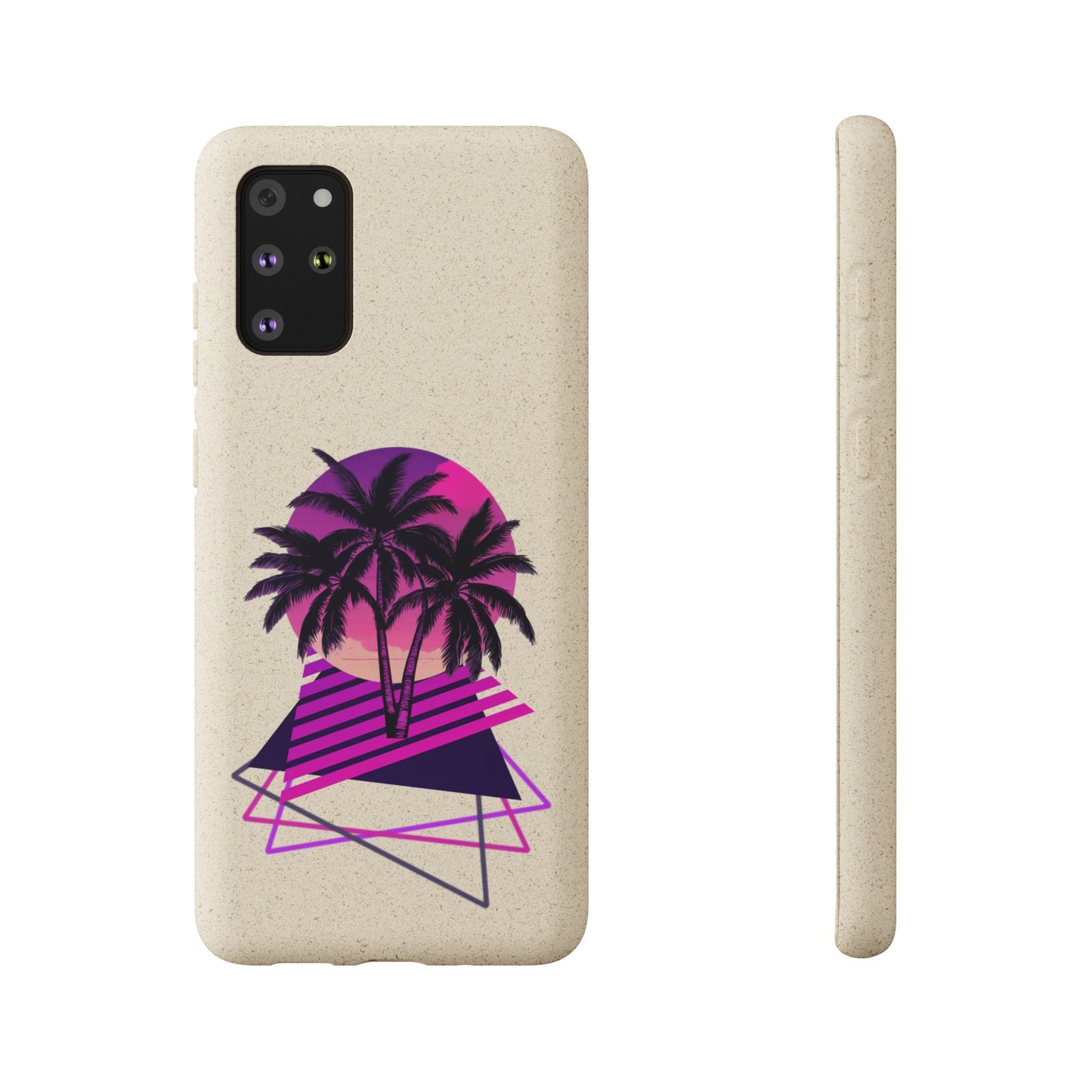 Biodegradable Phone Case | Neon Palms