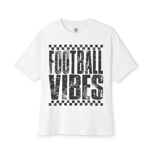 Oversized Boxy Tee | Football Vibes