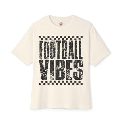 Oversized Boxy Tee | Football Vibes