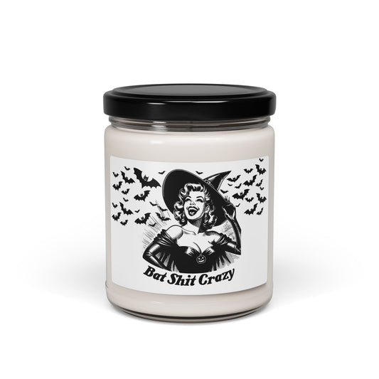 Scented Soy Candle - Halloween Bat Shit Crazy