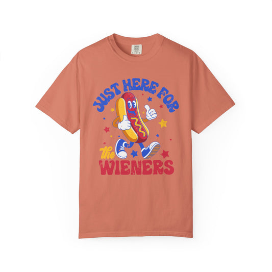 Cotton T-Shirt | Here for Wieners