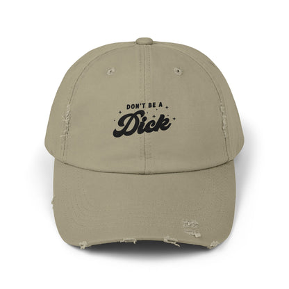 Distressed Ball Cap | Don't Be A Dick
