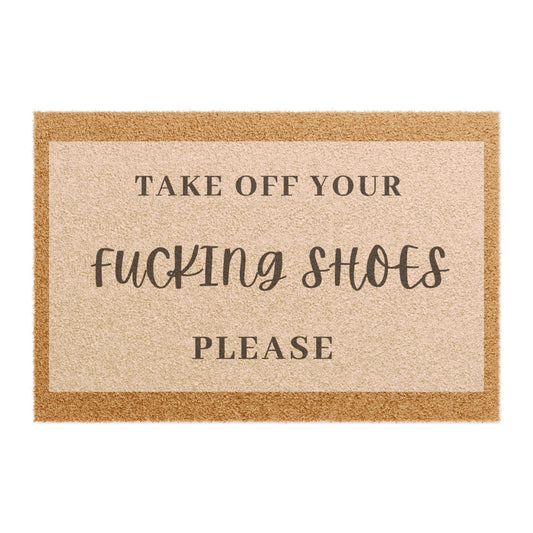 Outdoor Doormat | Shoes off