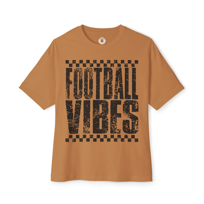 Oversized Boxy Tee | Football Vibes