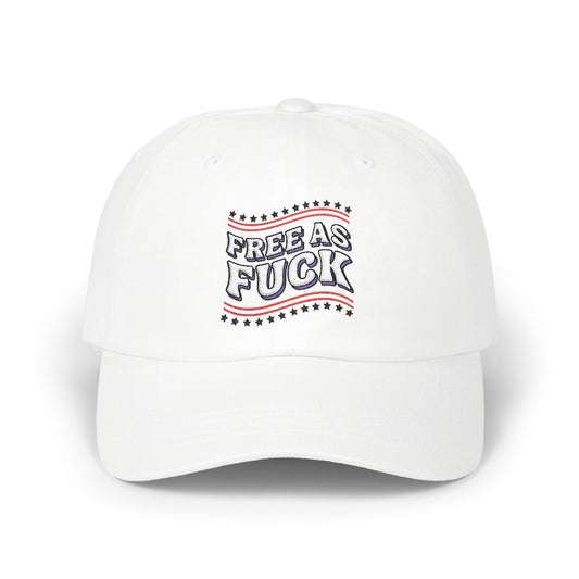 Embroidered Classic Hat | Free As F*ck