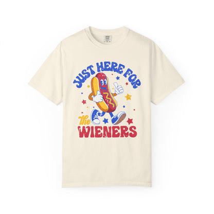 Cotton T-Shirt | Here for Wieners