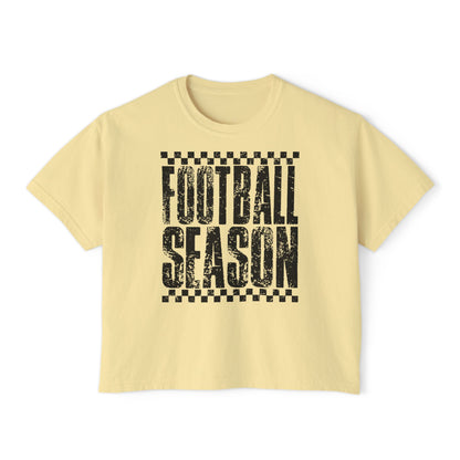 Women's Boxy Tee | Football Season