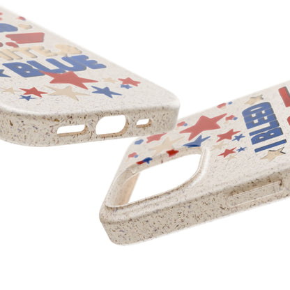 Biodegradable Phone Case | I Bleed Red, White, & Blue